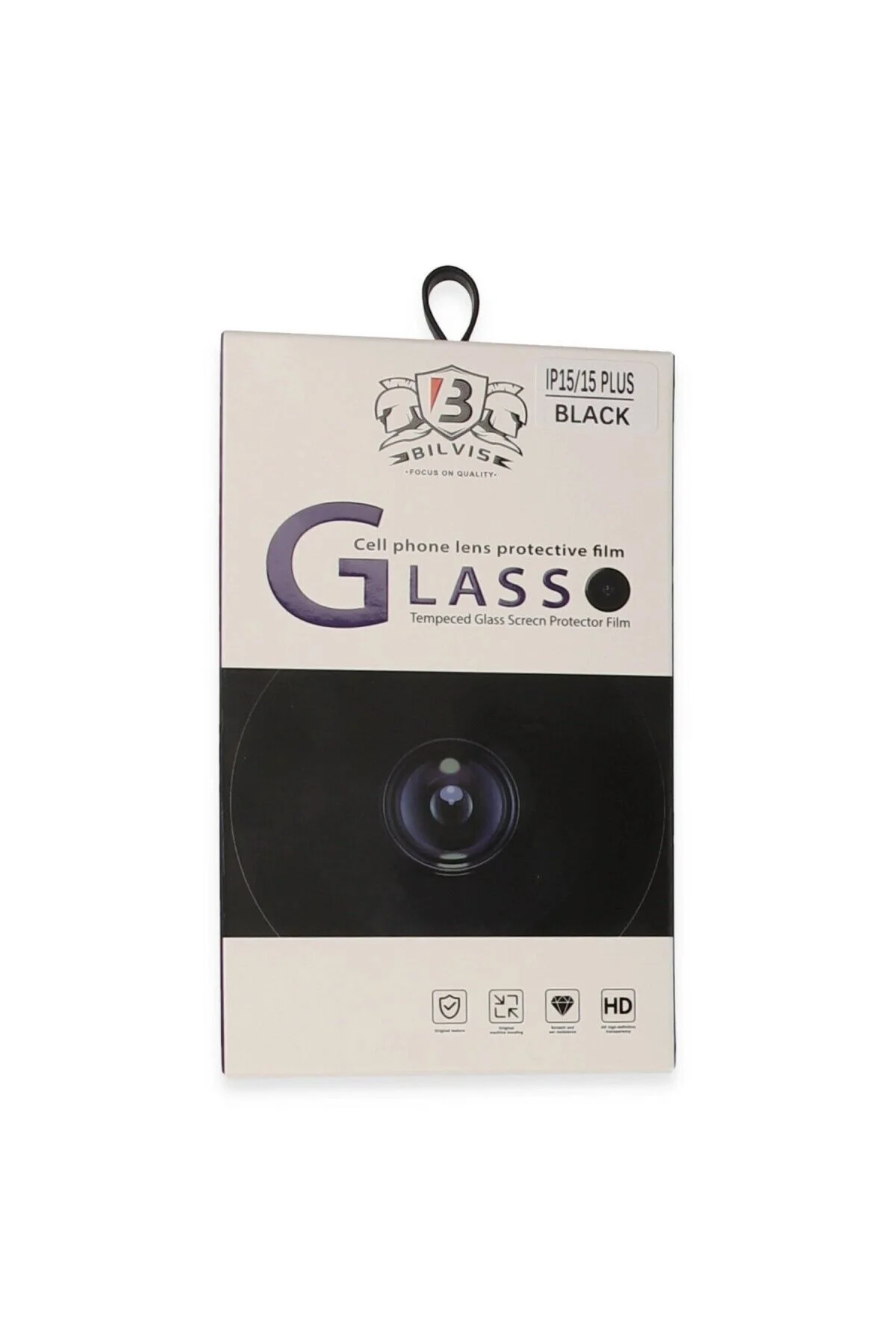 Apple İphone 15 Bilvis Titan Kamera Lens - Siyah Apple İphone 15 Bilvis Titan Kamera Lens - Siyah