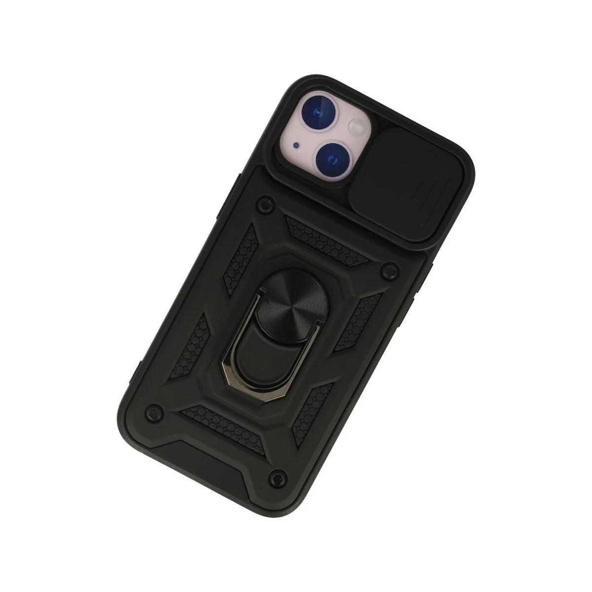 Apple İphone 15 Kılıf Pars Lens Yüzüklü Silikon - Siyah Apple İphone 15 Kılıf Pars Lens Yüzüklü Silikon - Siyah