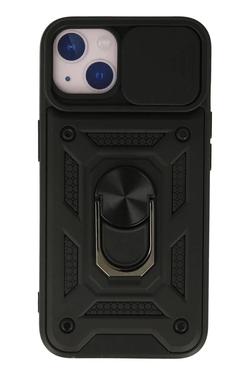 Apple iPhone 15 Kılıf Pars Lens Yüzüklü Silikon - Siyah Fiyatı, Yorumları ve Özellikleri