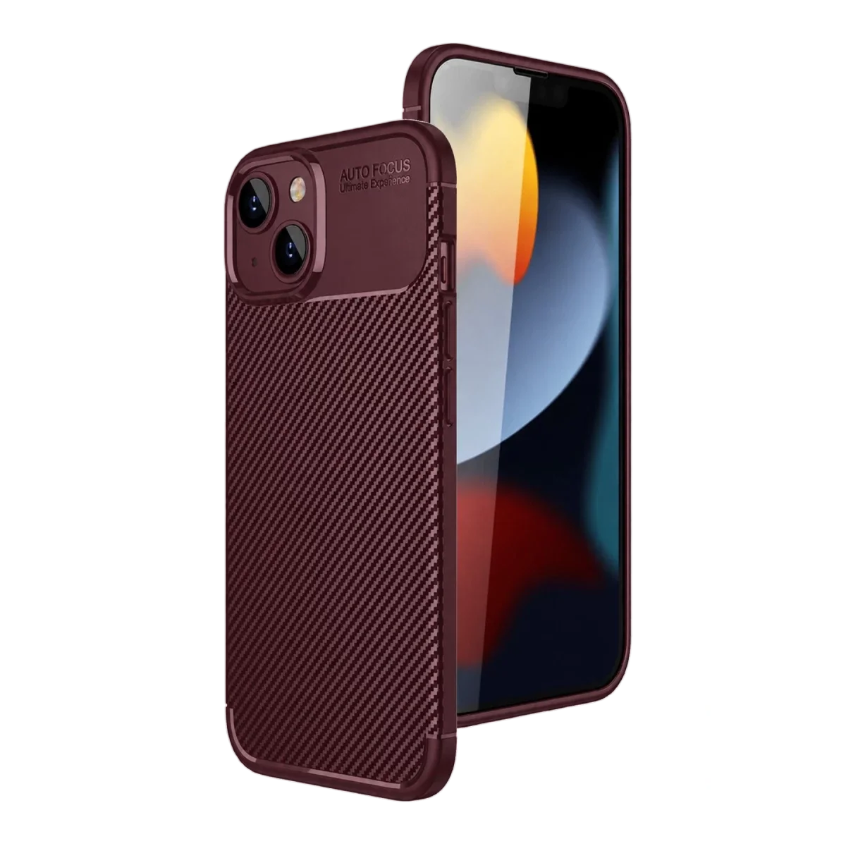 Apple iPhone 15 Kılıf Auto Focus Karbon Kapak - Bordo Fiyatı, Yorumları ve Özellikleri