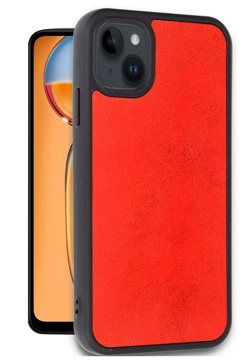Apple iPhone 15 Kılıf Aras Deri Kapak - Kırmızı Fiyatı, Yorumları ve Özellikleri