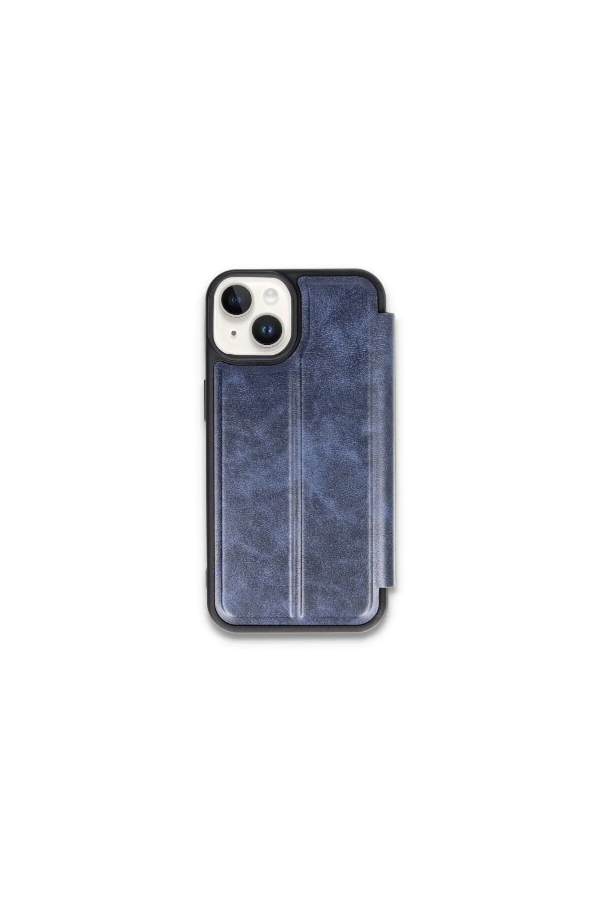 Apple İphone 15 Kılıf Flip Cover - Lacivert