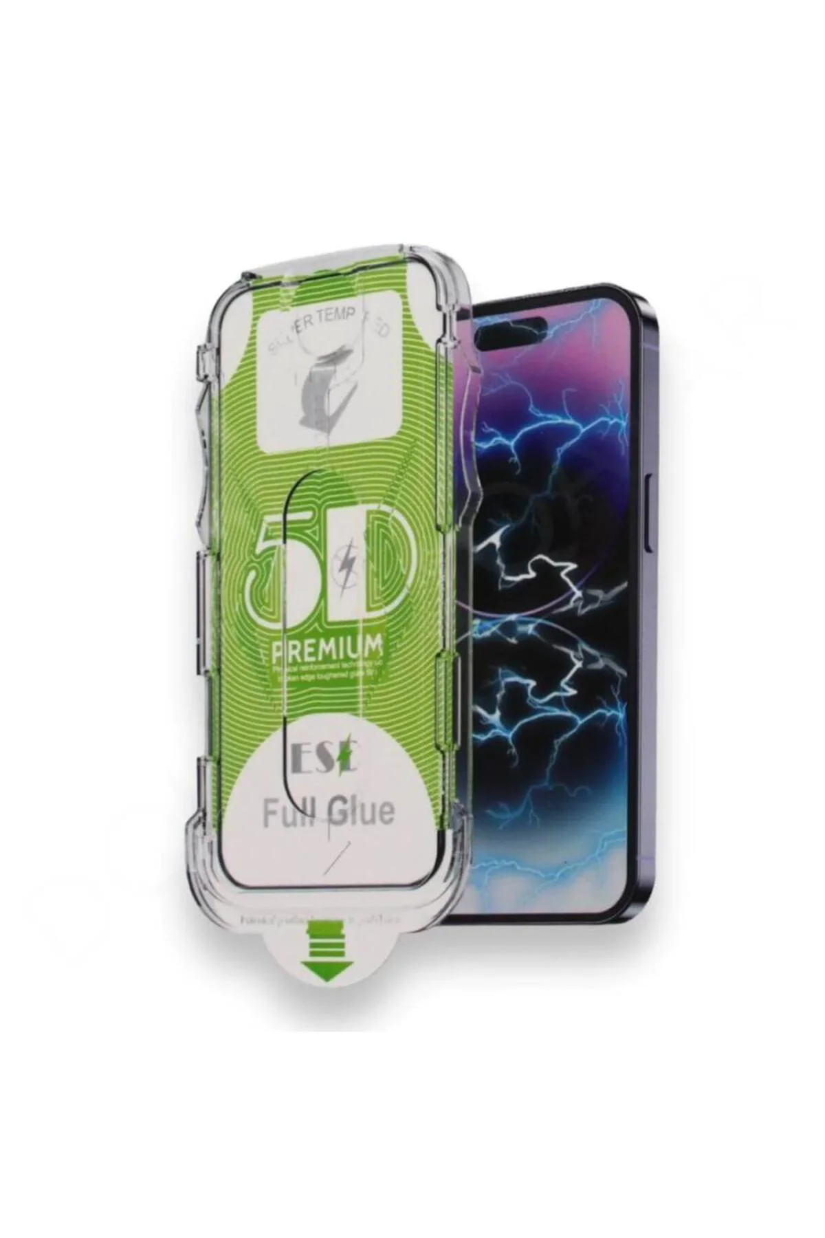 Apple iPhone 15 Otomatik Yapışan Full Ekran Koruyucu