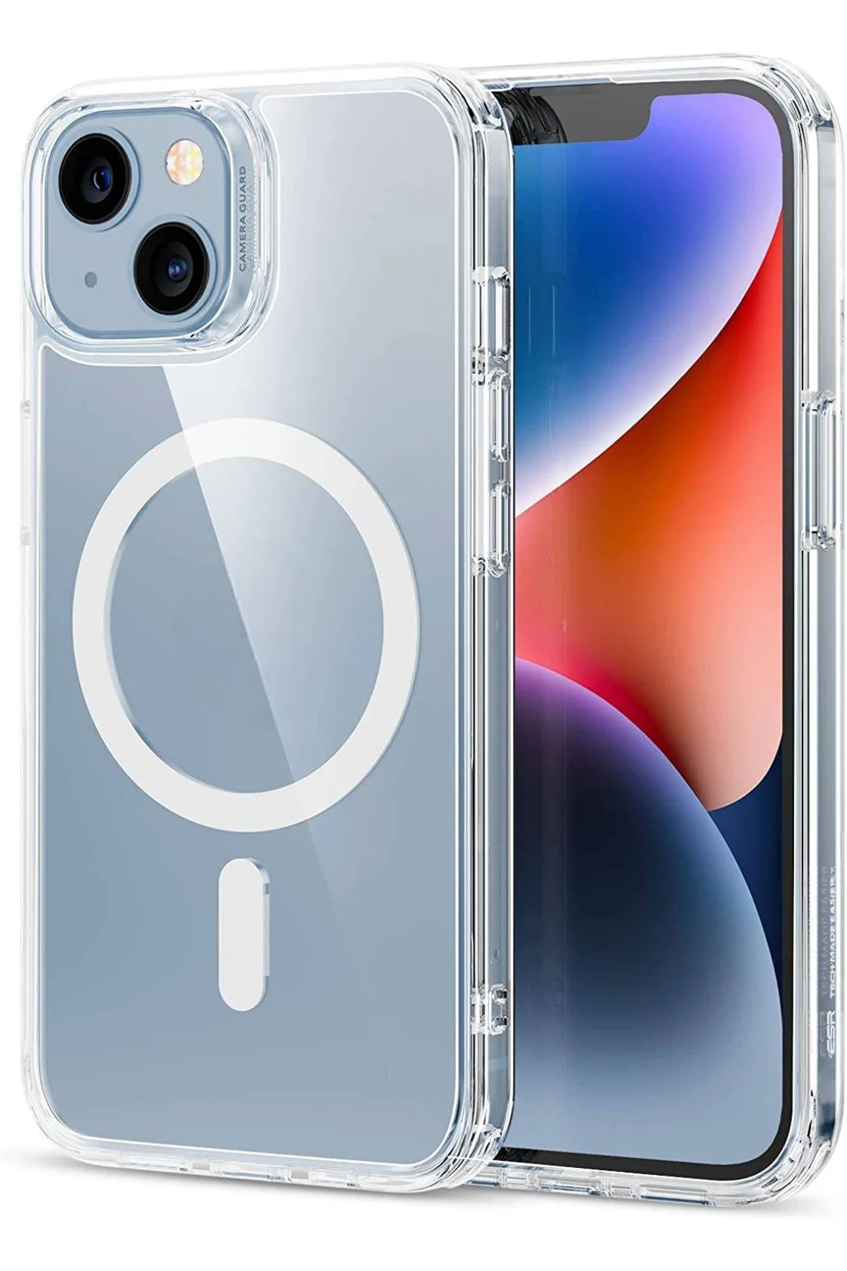 Apple iPhone 15 Plus 6.7'' Magsafe Şeffaf Silikon Kılıf
