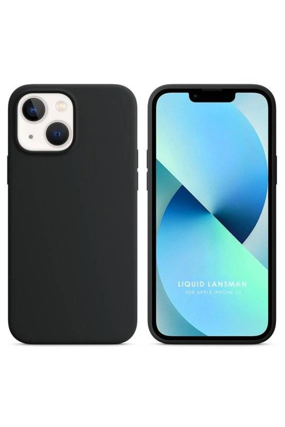 Apple iPhone 15 Plus 6.7'' Liquit Lansman Silikon Siyah