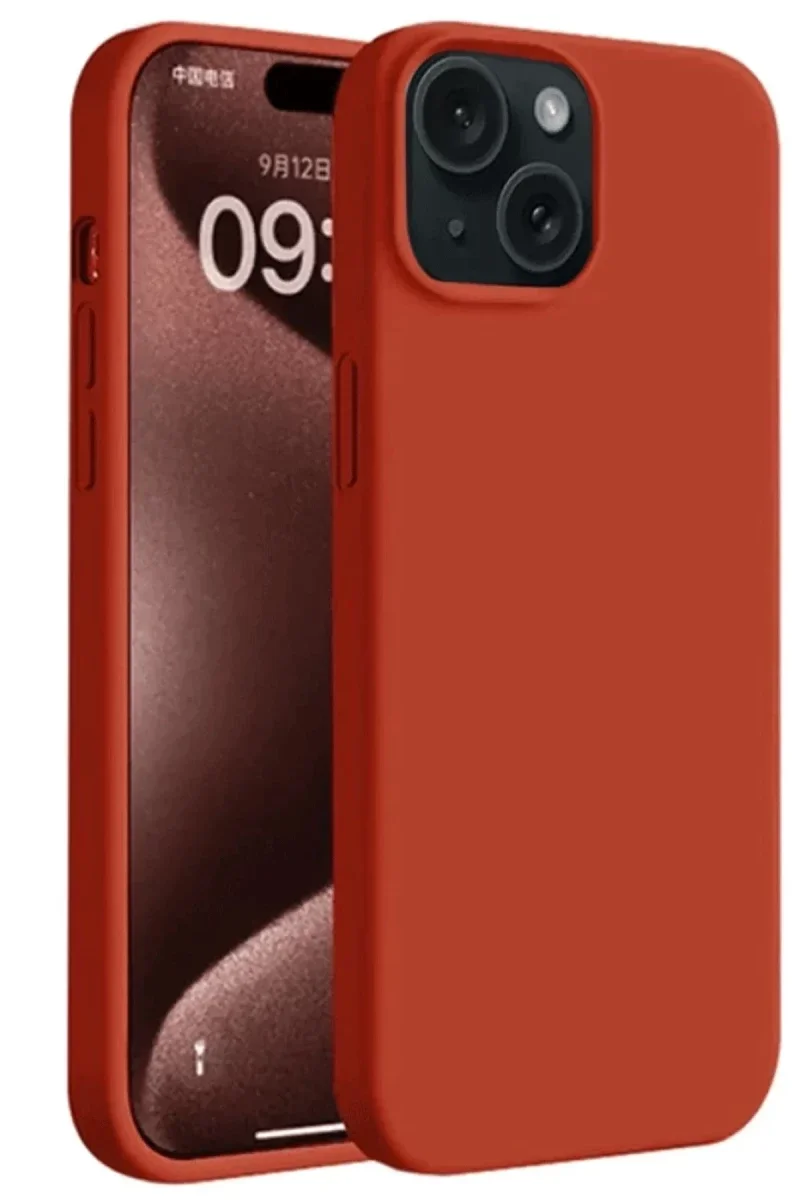 Apple iPhone 15 Plus Kılıf First Silikon - Kırmızı Fiyatı, Yorumları ve Özellikleri