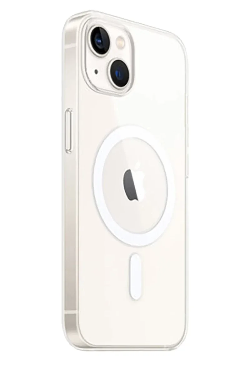 Apple iPhone 15 Plus Kılıf Magneticsafe Şeffaf Silikon - Şeffaf Apple iPhone 15 Plus Kılıf Magneticsafe Şeffaf Silikon - Şeffaf