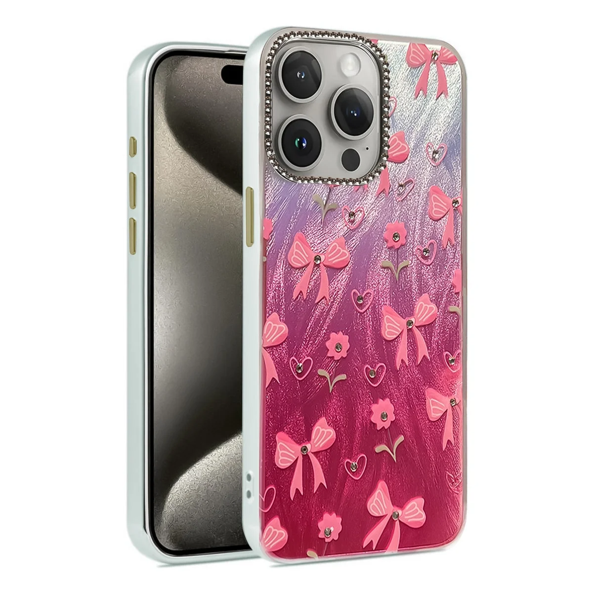 Apple İphone 15 Pro Max Kılıf Blade Aynalı Desenli Kapak - Desen 3 Apple İphone 15 Pro Max Kılıf Blade Aynalı Desenli Kapak - Desen 3