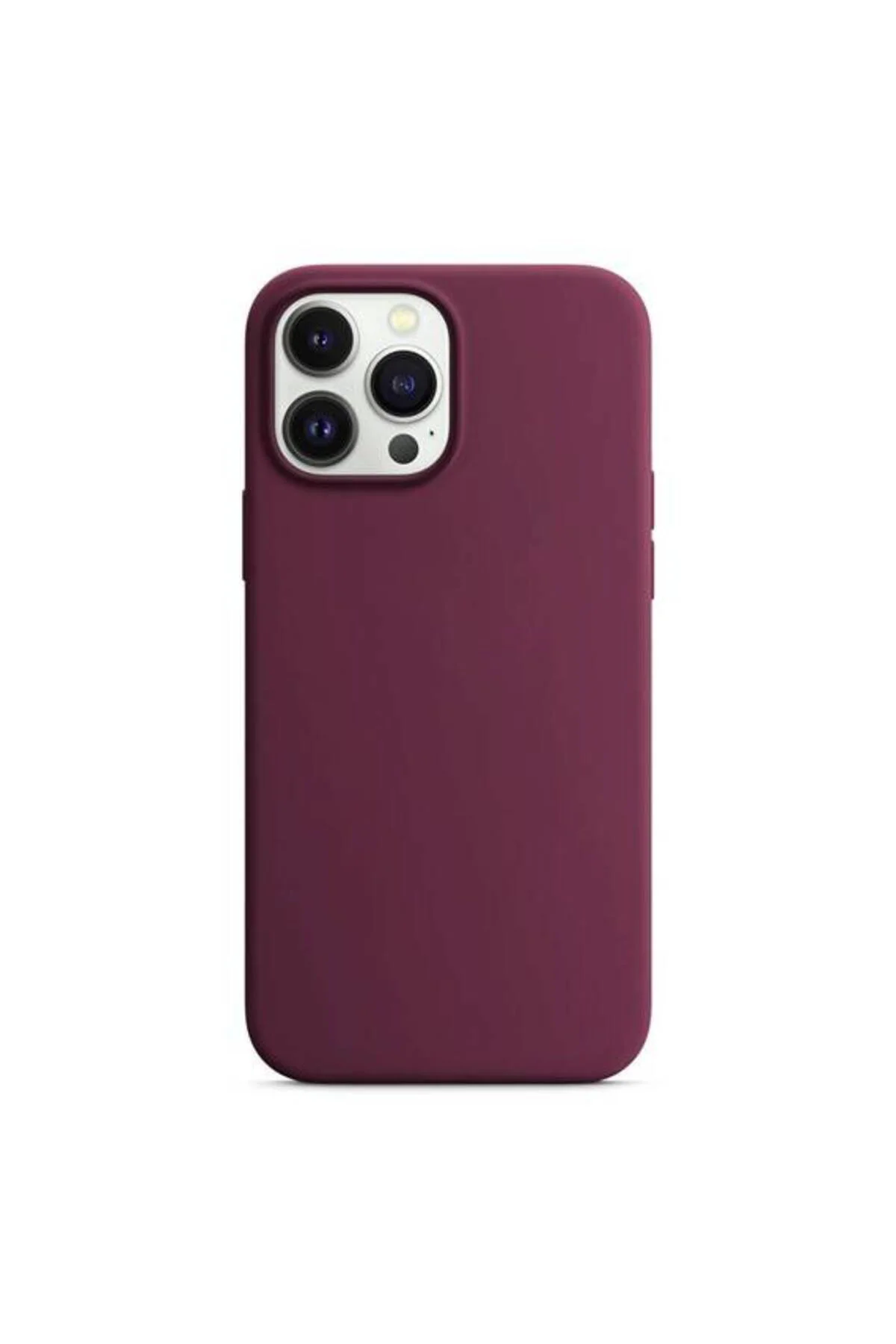 Apple iPhone 15 Pro Max 6.7'' Liquit Lansman Silikon Bordo