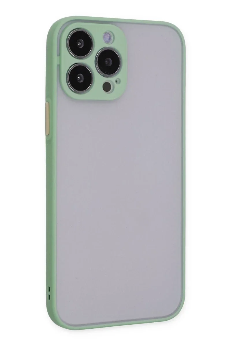 Apple iPhone 15 Pro Kılıf Montreal Silikon Kapak - Turkuaz