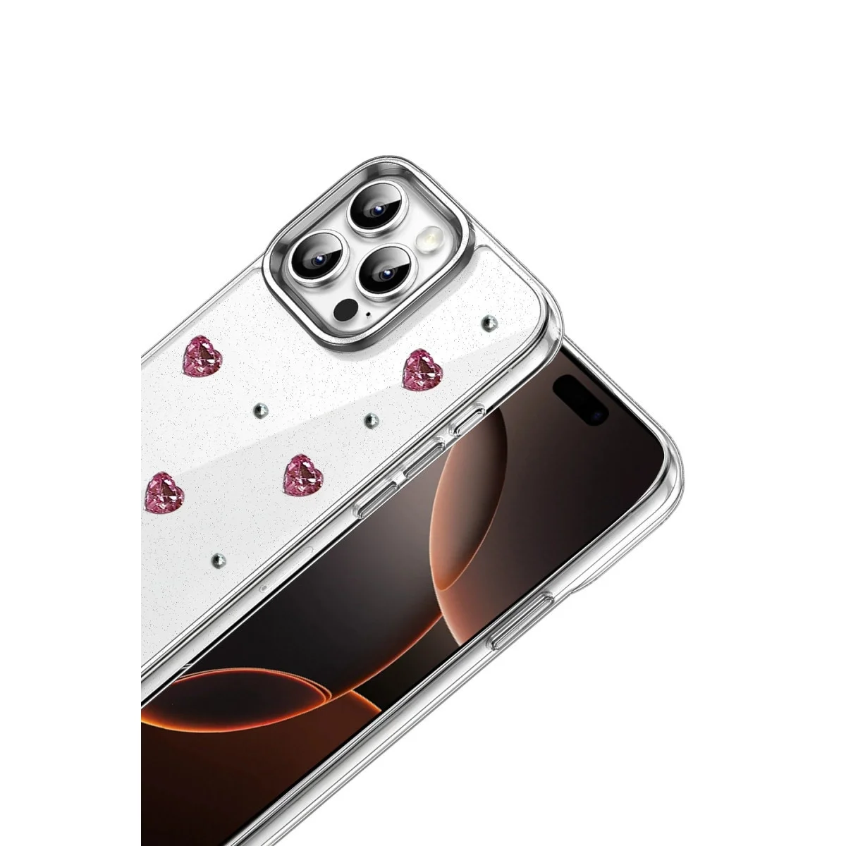 Apple İphone 15 Pro Fiyonk Desenli Kapak - Desen 3 Apple İphone 15 Pro Fiyonk Desenli Kapak - Desen 3