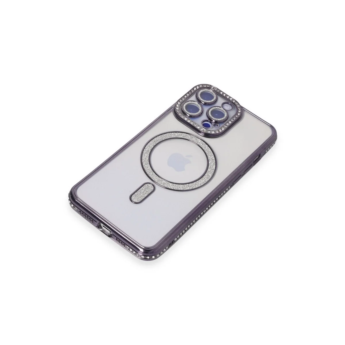Apple İphone 15 Pro Max Kılıf Joke Simli Magneticsafe Kılıf - Derin Mor Fiyatı, Yorumları ve Özellikleri