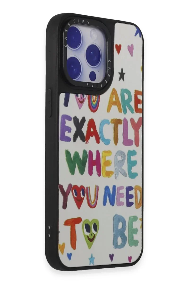Apple iPhone 15 Pro Max Kılıf Mirror Desenli Kapak - Mirror - 10