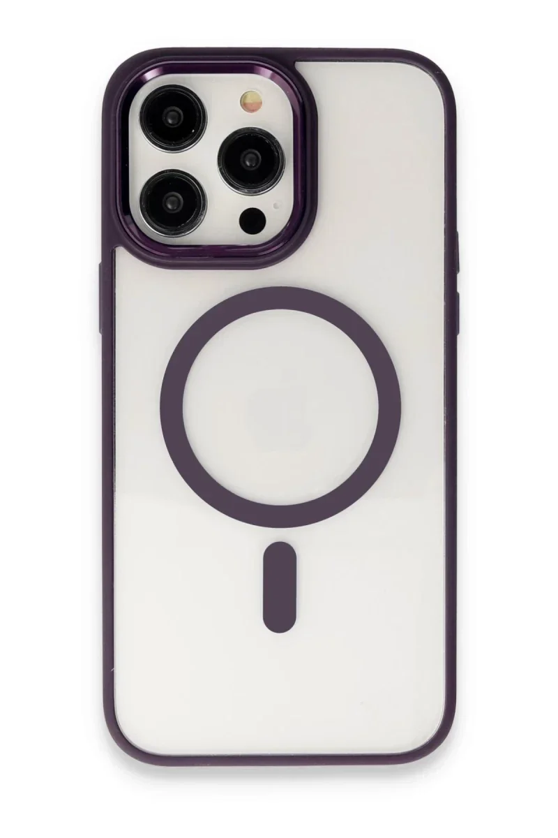 Apple iPhone 15 Pro Max Kılıf Room Magneticsafe Silikon - Derin Mor Fiyatı, Yorumları ve Özellikleri