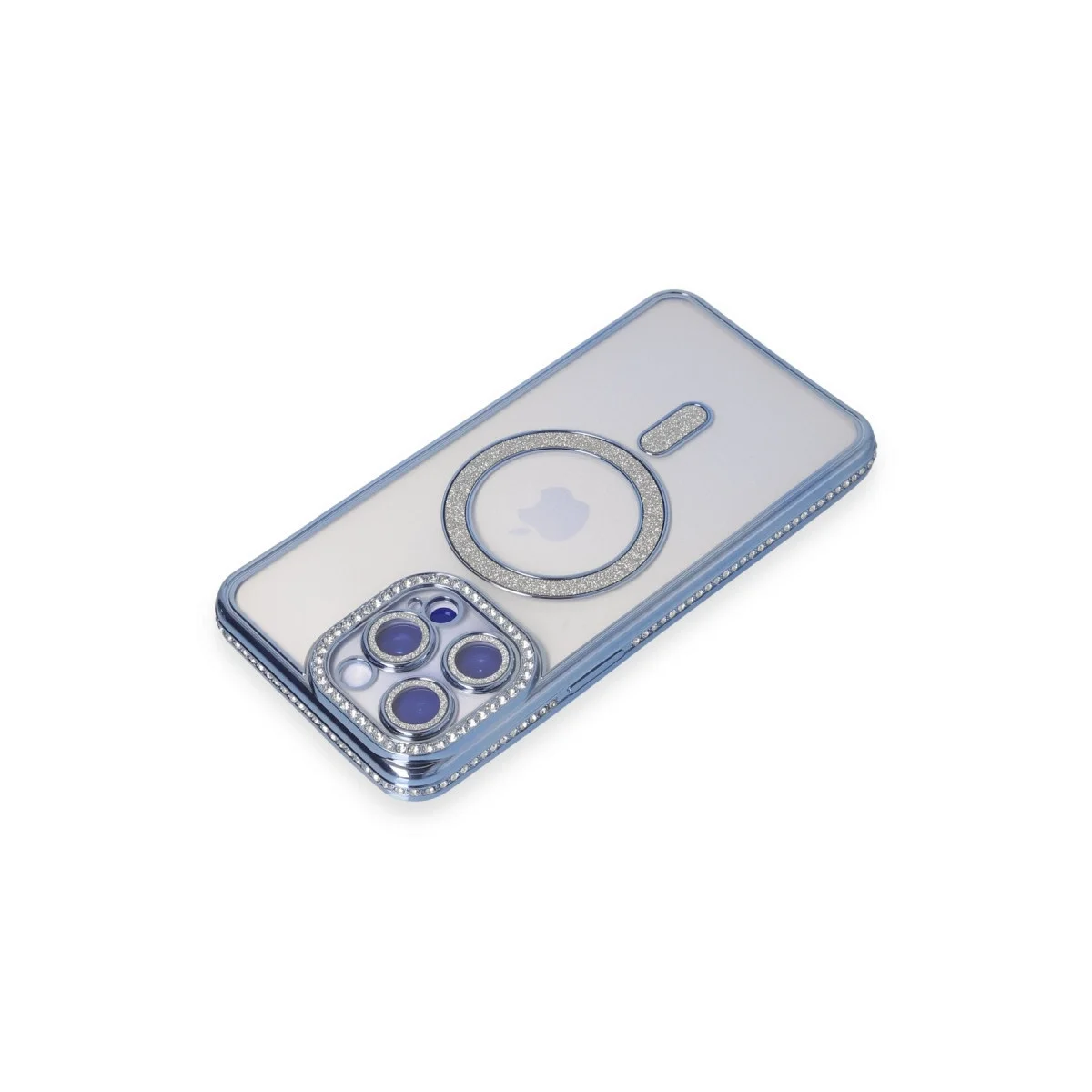 Apple İphone 15 Pro Kılıf Joke Simli Magneticsafe Kılıf - Mavi Fiyatı, Yorumları ve Özellikleri