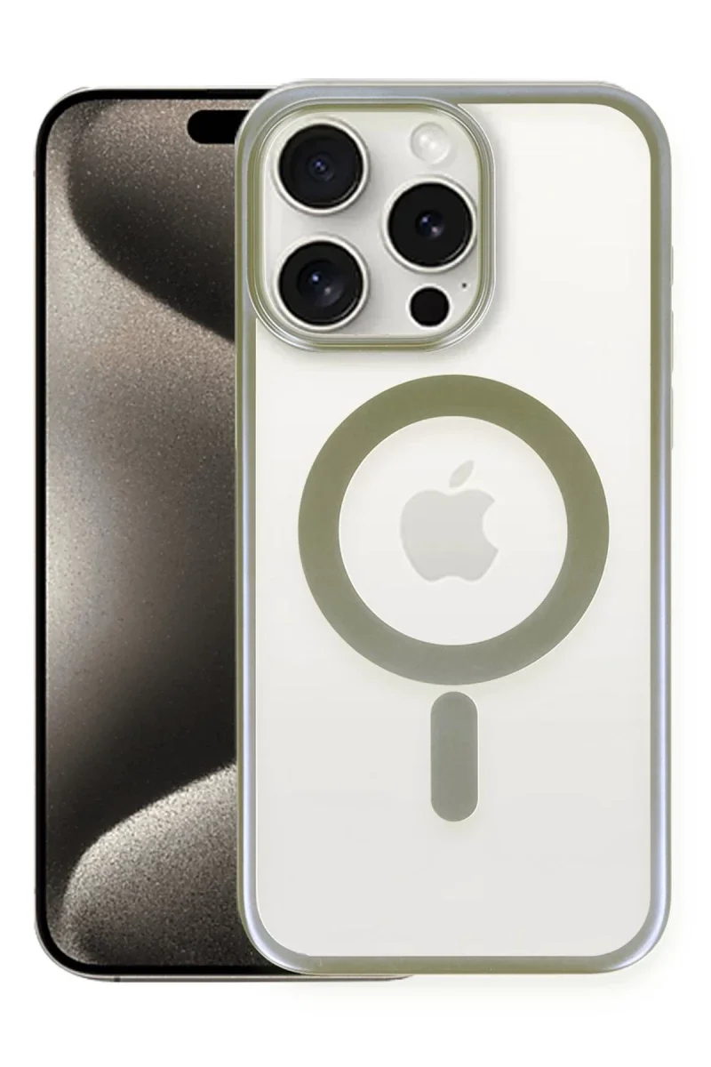 Apple iPhone 15 Pro Max Kılıf Erozi Magsafe Kapak - Gri Fiyatı, Yorumları ve Özellikleri