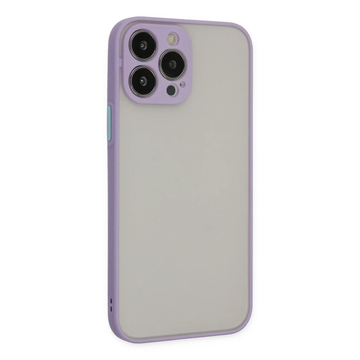 Apple iPhone 15 Pro Max Kılıf Montreal Silikon Kapak - Mor Apple iPhone 15 Pro Max Kılıf Montreal Silikon Kapak - Mor - Görsel 3