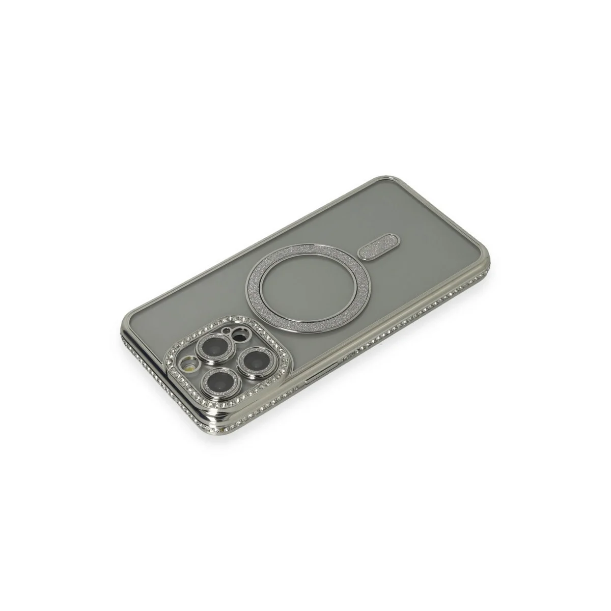 Apple İphone 15 Pro Kılıf Joke Simli Magneticsafe Kılıf - Gri Fiyatı, Yorumları ve Özellikleri