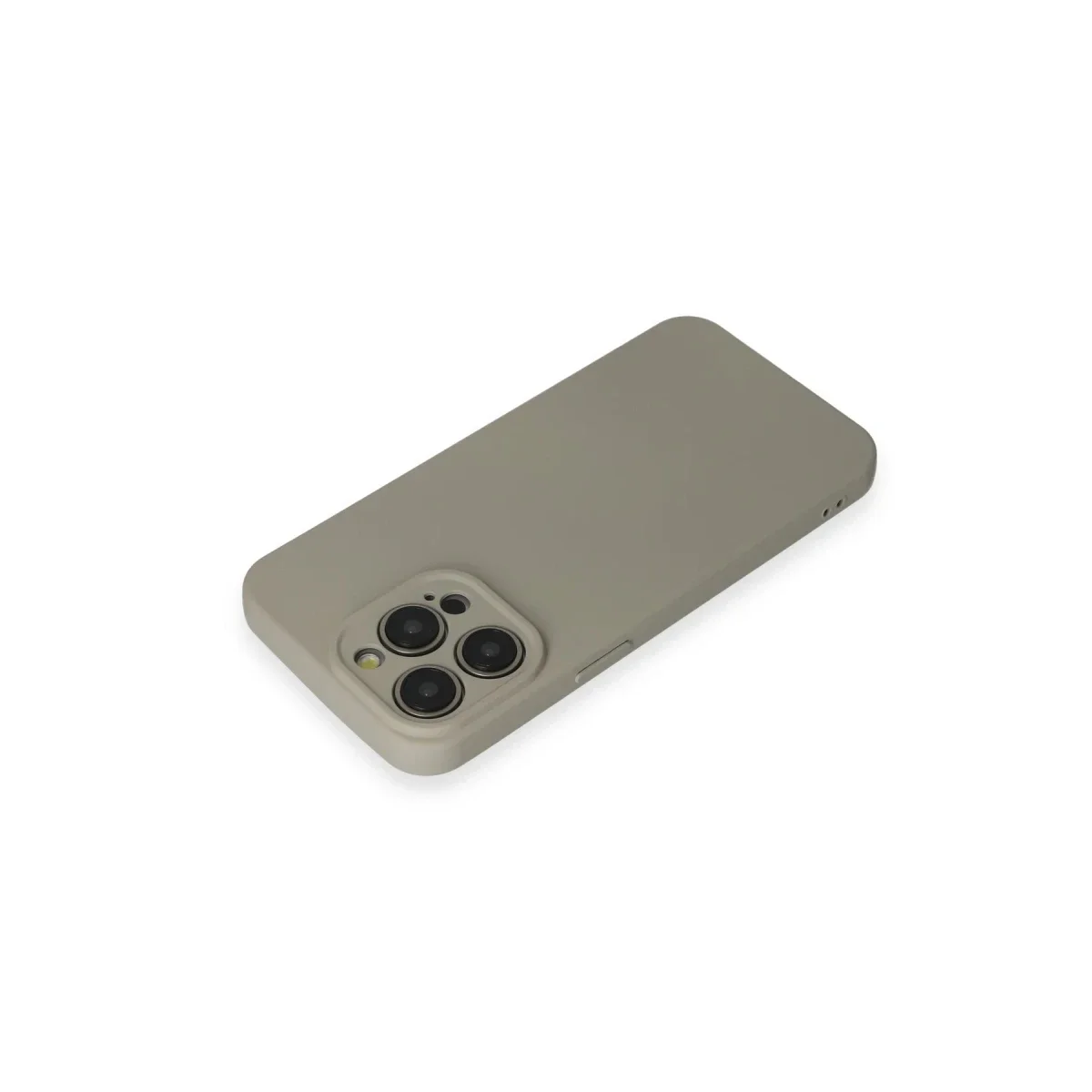 Apple iPhone 15 Pro Max Kılıf Nano içi Kadife Silikon - Beyaz Titanyum Apple iPhone 15 Pro Max Kılıf Nano içi Kadife Silikon - Beyaz Titanyum - Görsel 3