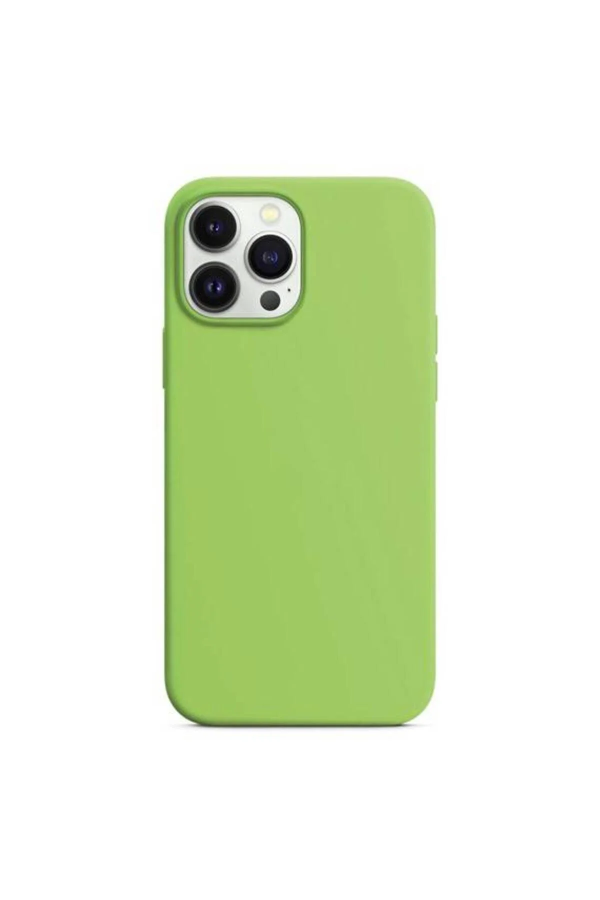 Apple iPhone 15 Pro Max 6.7'' Liquit Lansman Silikon Yeşil