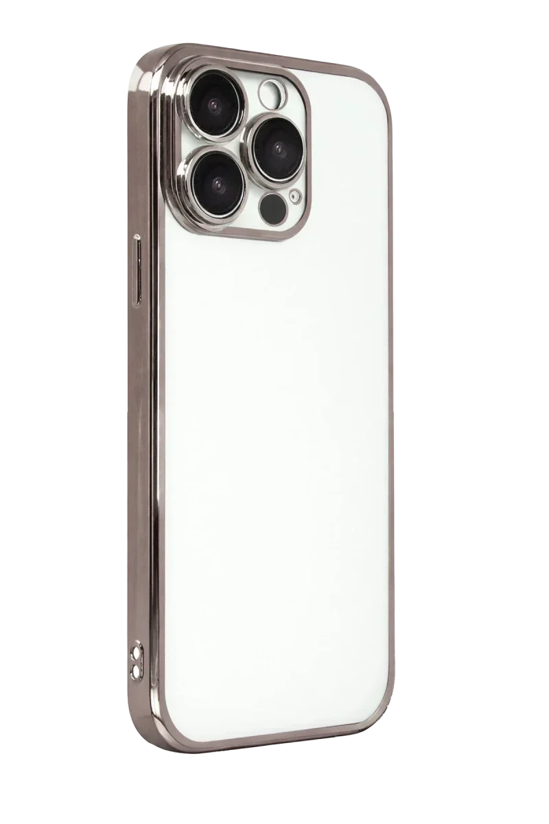 Apple iPhone 15 Pro Max Razer Lensli Silikon - Titan Gri Apple iPhone 15 Pro Max Razer Lensli Silikon - Titan Gri
