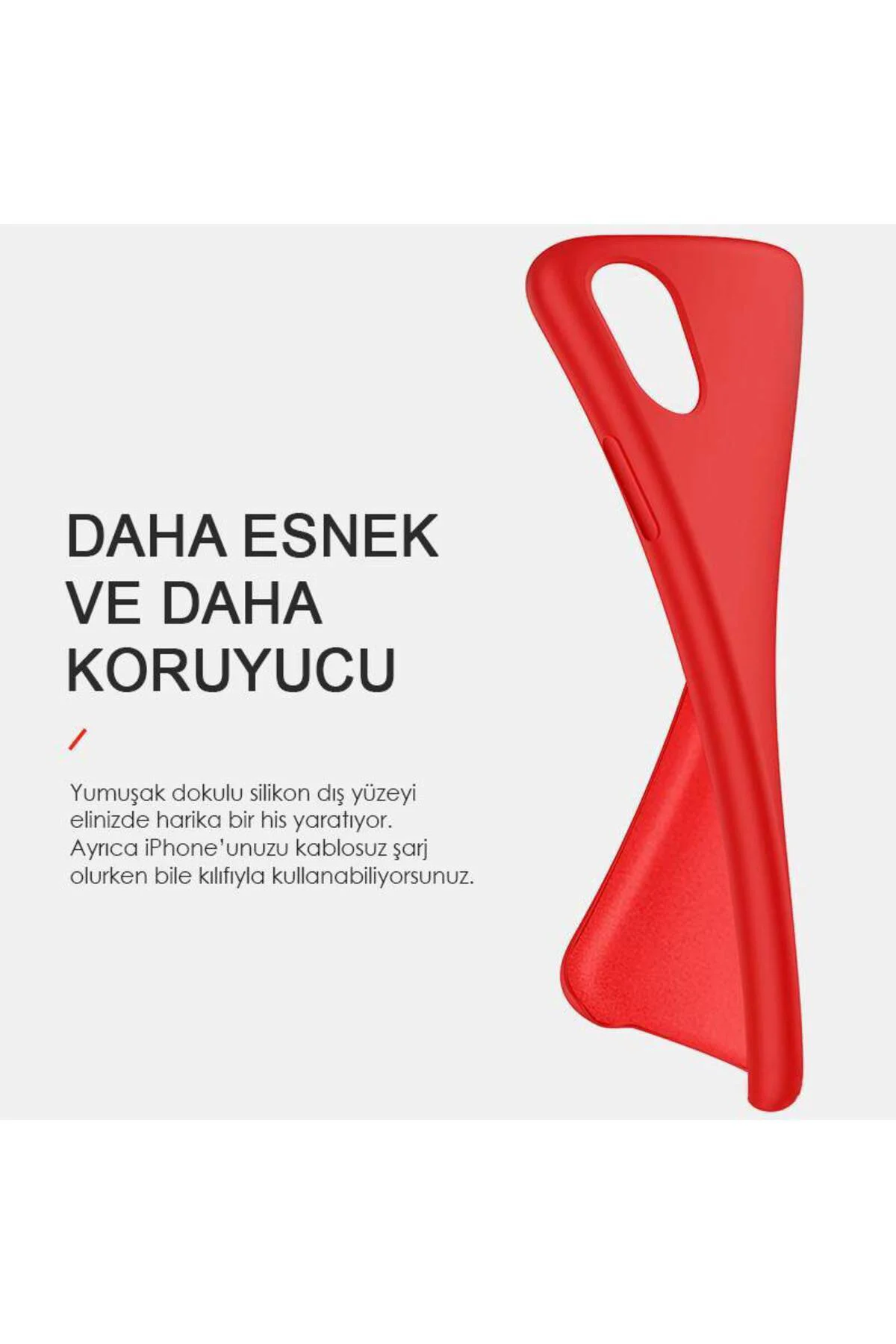 Apple iPhone 15 Pro 6.1'' Liquit Lansman Silikon Beyaz