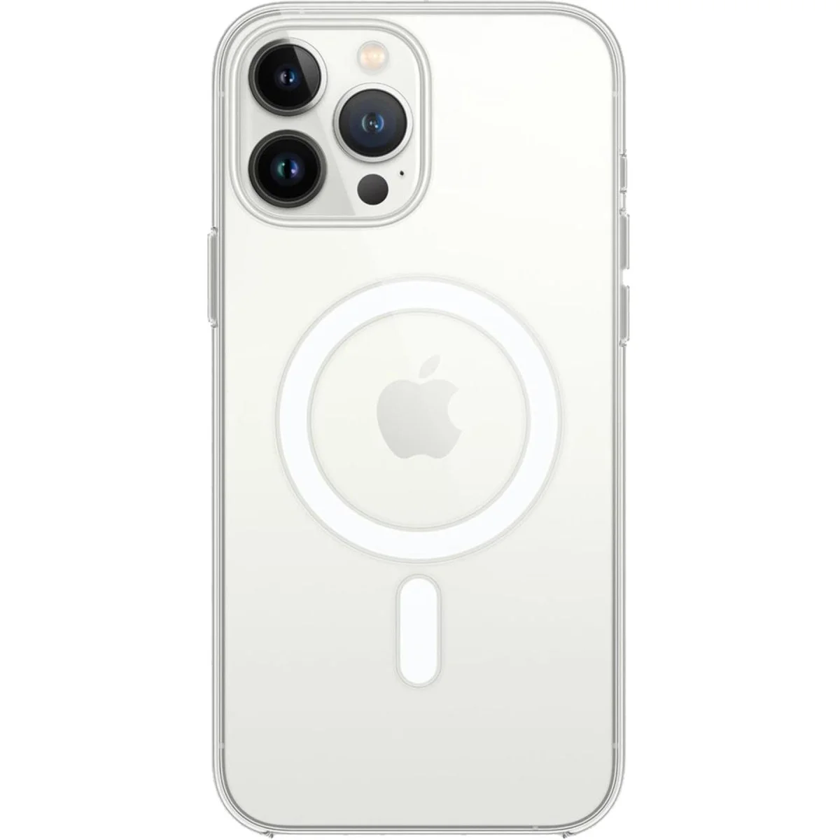Apple İphone 15 Pro Kılıf Magneticsafe Şeffaf Silikon - Şeffaf Apple İphone 15 Pro Kılıf Magneticsafe Şeffaf Silikon - Şeffaf