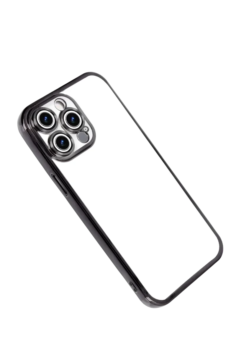 Apple iPhone 15 Pro Max Razer Lensli Silikon - Siyah Apple iPhone 15 Pro Max Razer Lensli Silikon - Siyah