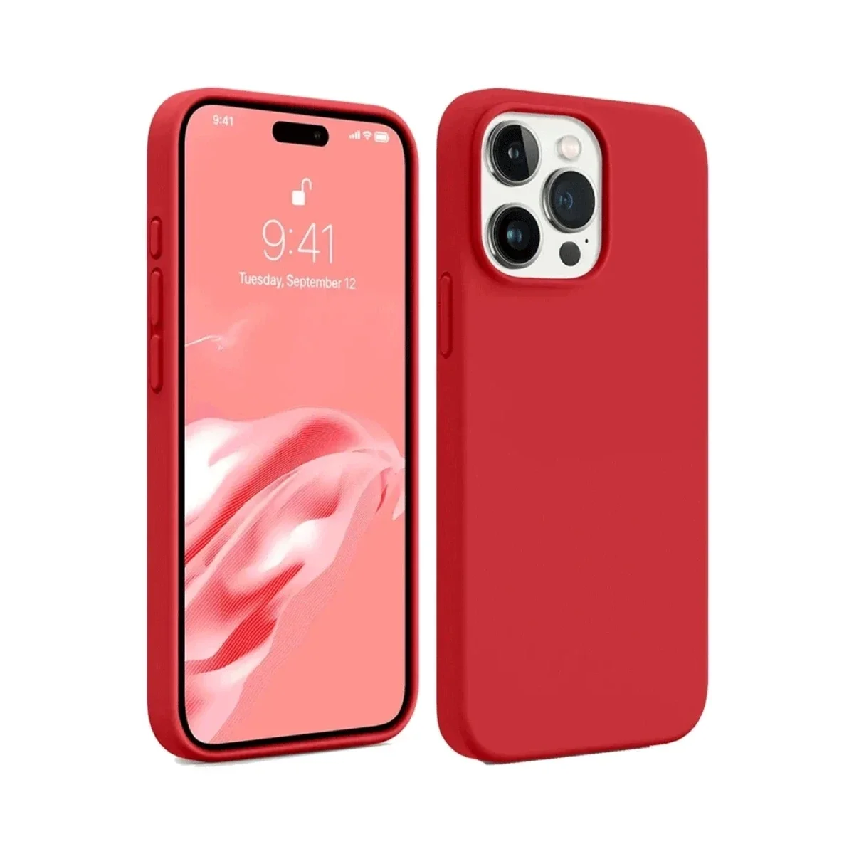 Apple iPhone 15 Pro Kılıf First Silikon - Kırmızı Fiyatı, Yorumları ve Özellikleri