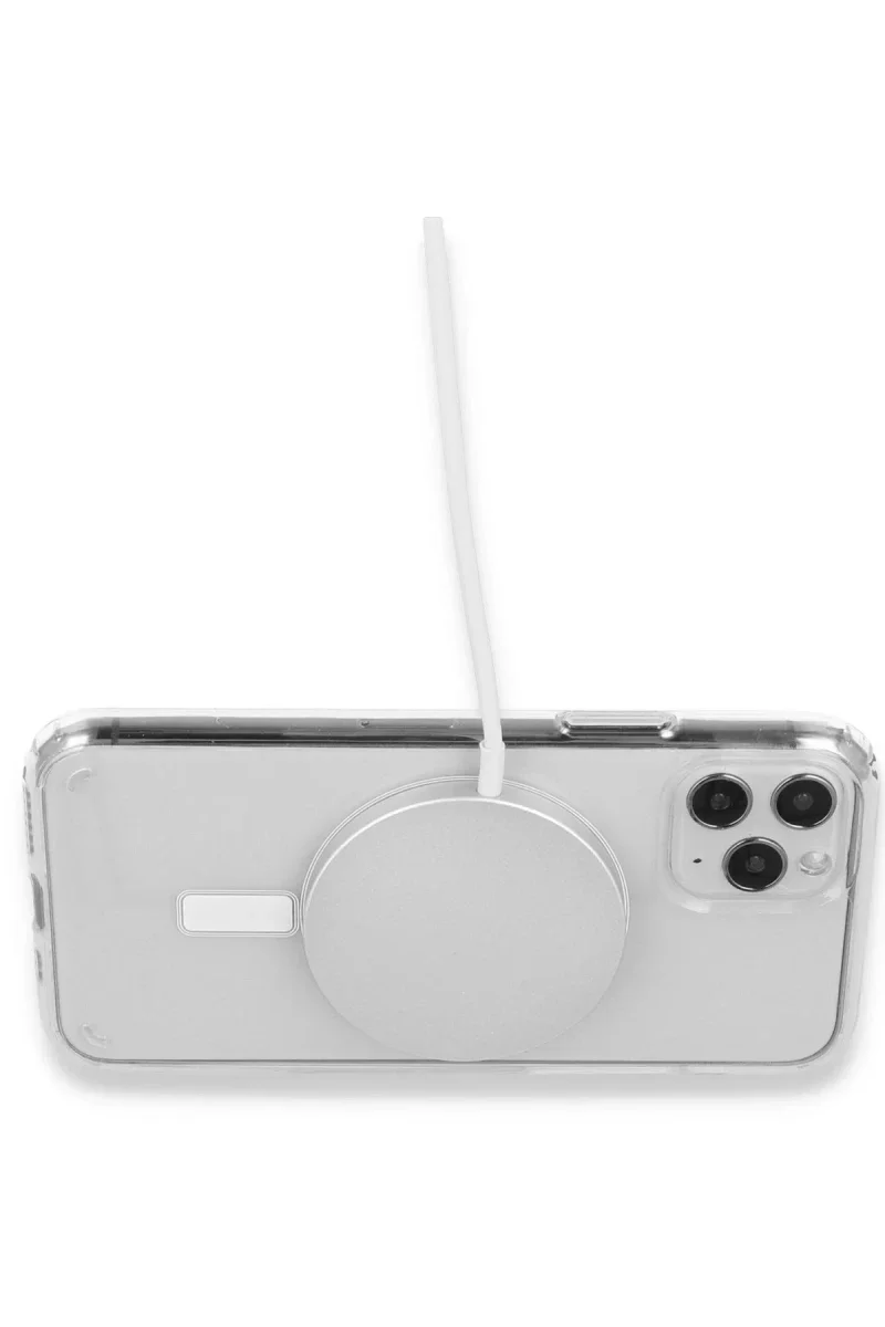 Apple iPhone 15 Pro Kılıf Magneticsafe Şeffaf Silikon - Şeffaf Fiyatı, Yorumları ve Özellikleri