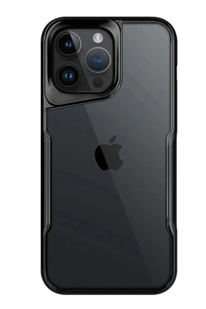 Apple iPhone 15 Pro Kılıf Boyi Silikon Kapak - Siyah
