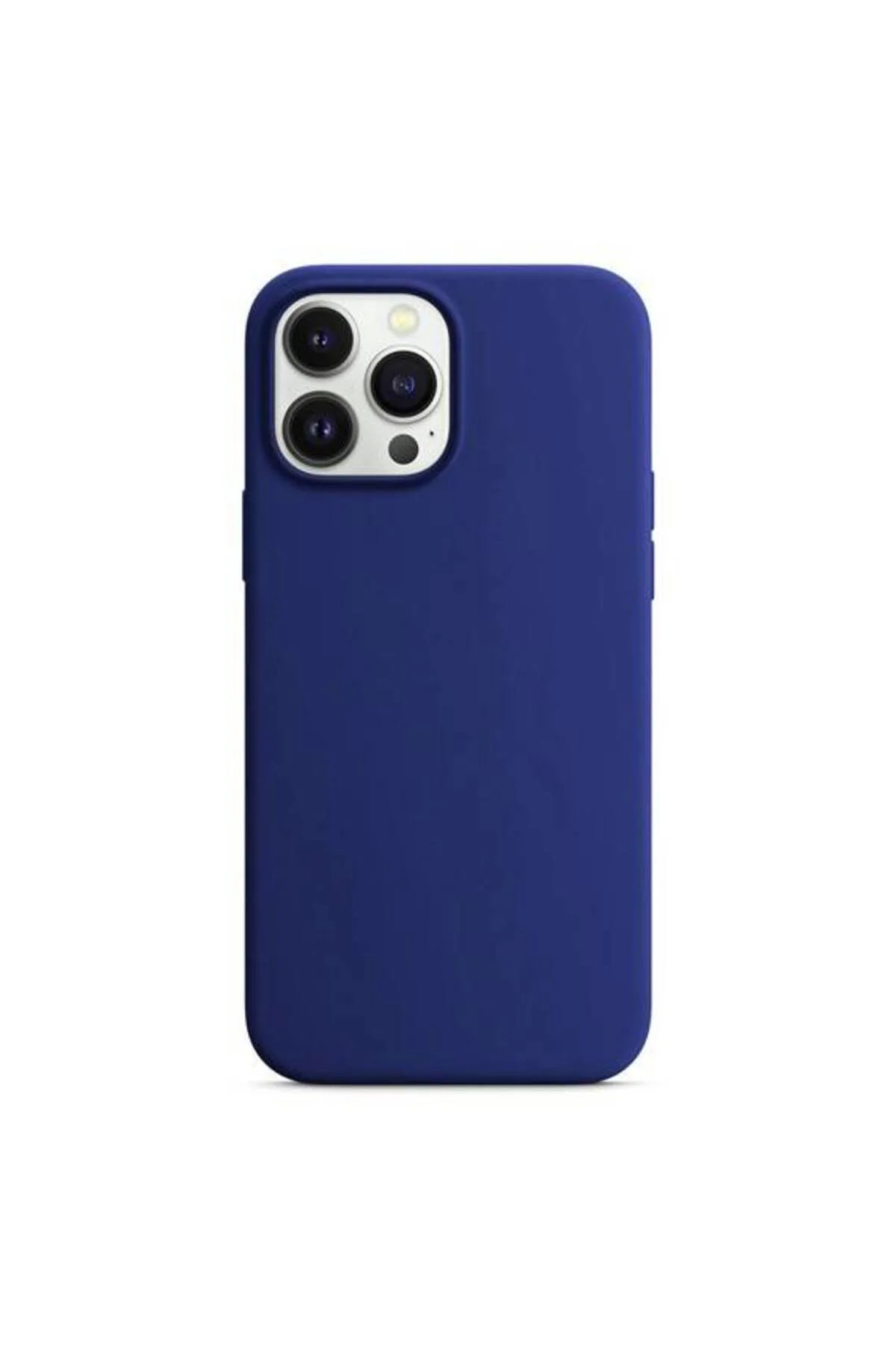 Apple iPhone 15 Pro Max 6.7'' Liquit Lansman Silikon Lacivert