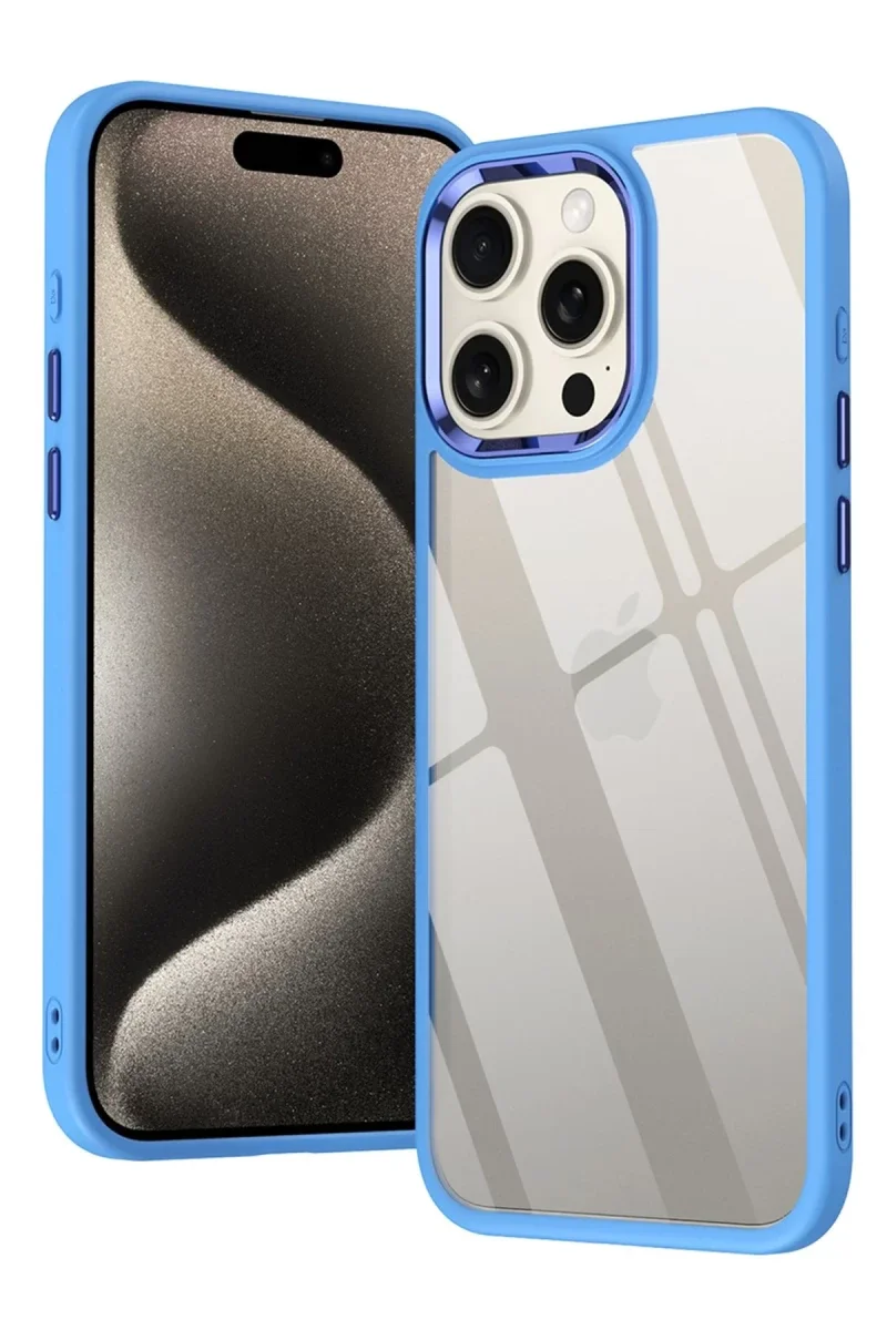 Apple iPhone 15 Pro Max Kılıf Power Silikon - Lila Apple iPhone 15 Pro Max Kılıf Power Silikon - Lila