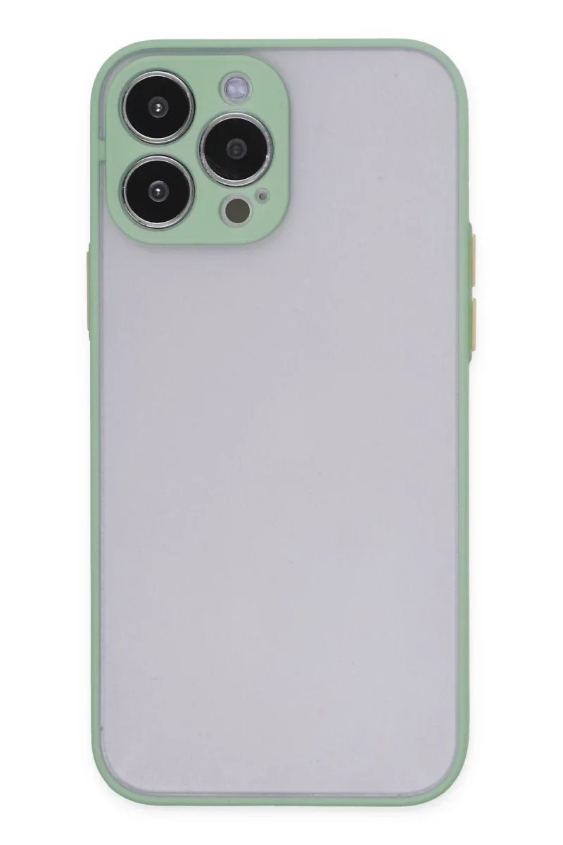 Apple iPhone 15 Pro Kılıf Montreal Silikon Kapak - Turkuaz