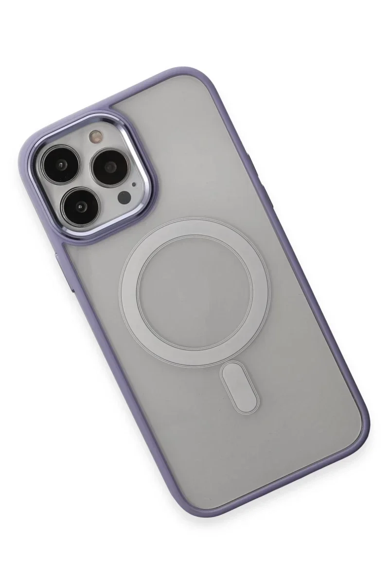 Apple iPhone 15 Pro Max Kılıf Room Magneticsafe Silikon - Lila Fiyatı, Yorumları ve Özellikleri