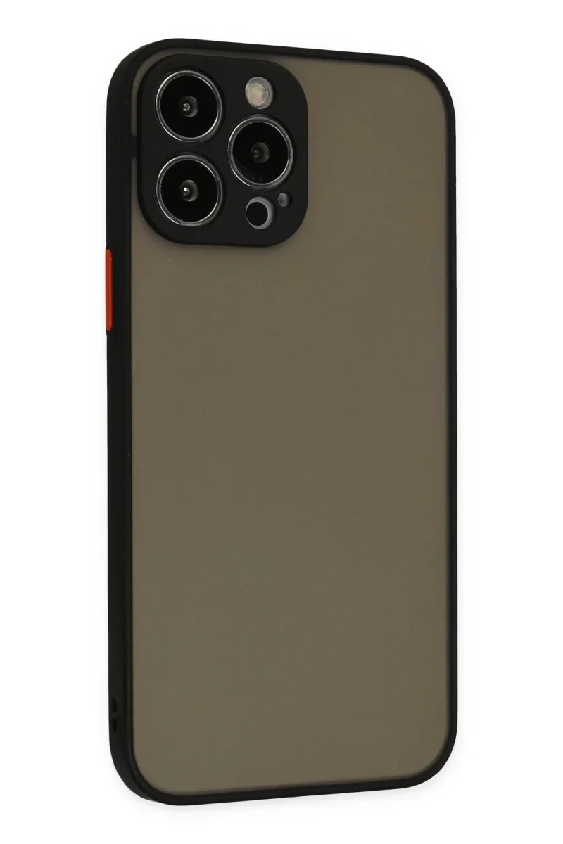 Apple iPhone 15 Pro Kılıf Montreal Silikon Kapak - Siyah Apple iPhone 15 Pro Kılıf Montreal Silikon Kapak - Siyah