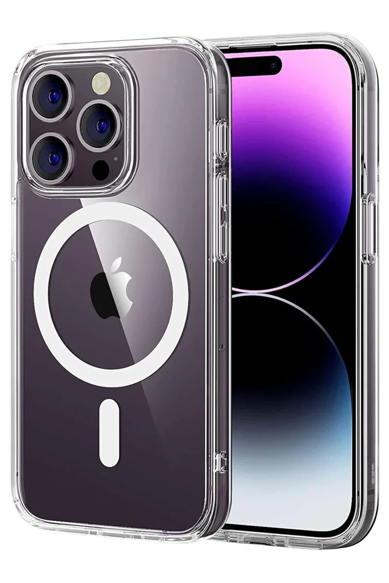 Apple iPhone 15 Pro Max Combo Sert Şeffaf Magsafe Kapak - Şeffaf Fiyatı, Yorumları ve Özellikleri