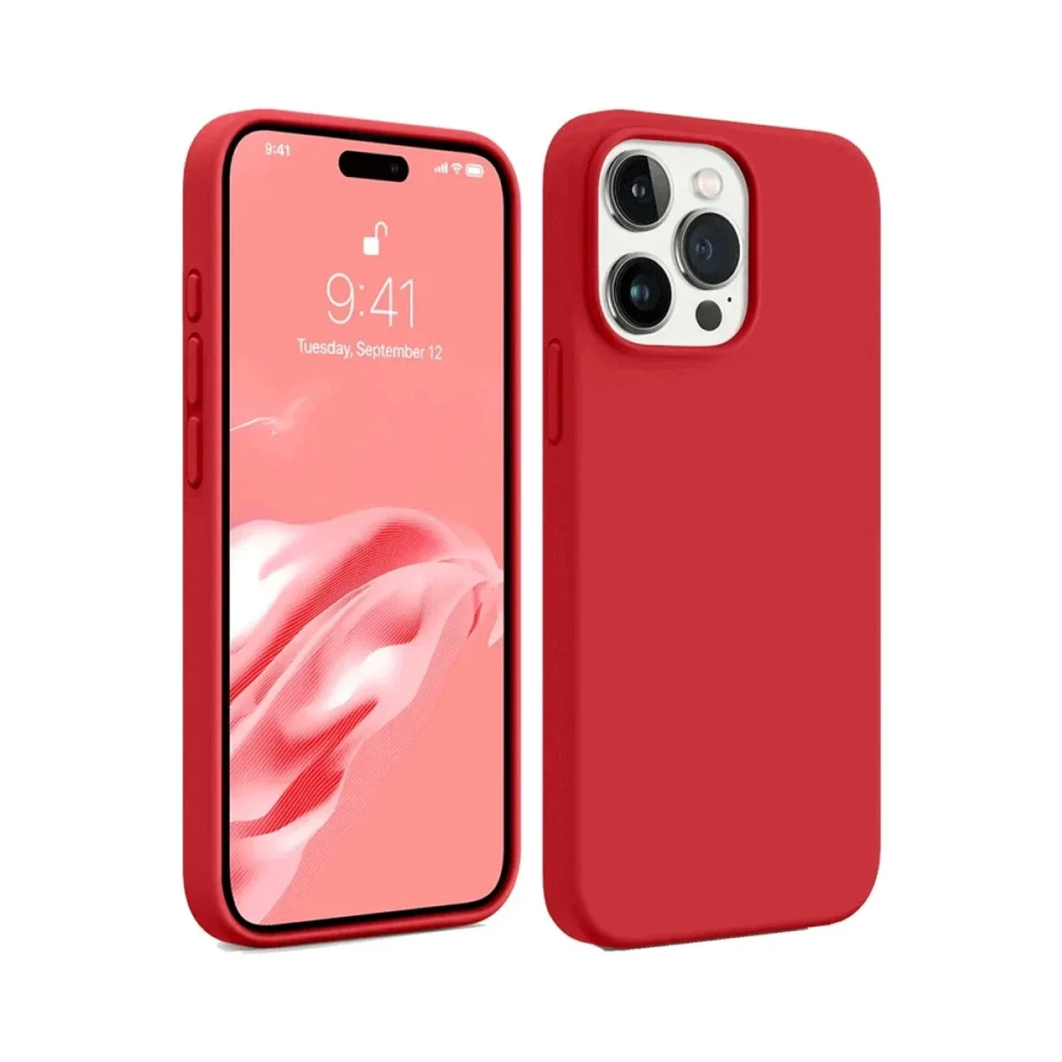 Apple iPhone 15 Pro Kılıf First Silikon - Kırmızı Fiyatı, Yorumları ve Özellikleri
