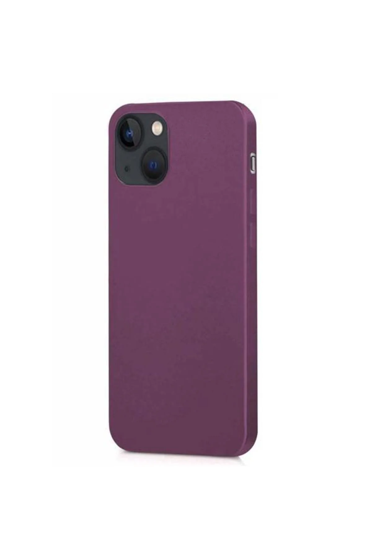 Apple iPhone 15 Pro Max (6.7'') Premium Silikon Kılıf Mor