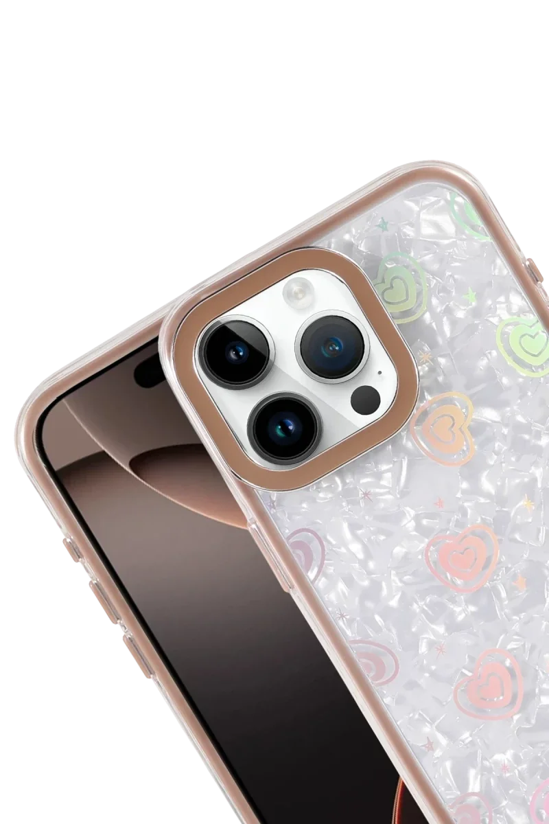 Apple iPhone 15 Pro Lumi Desenli Kapak - Çöl Titanyum Apple iPhone 15 Pro Lumi Desenli Kapak - Çöl Titanyum