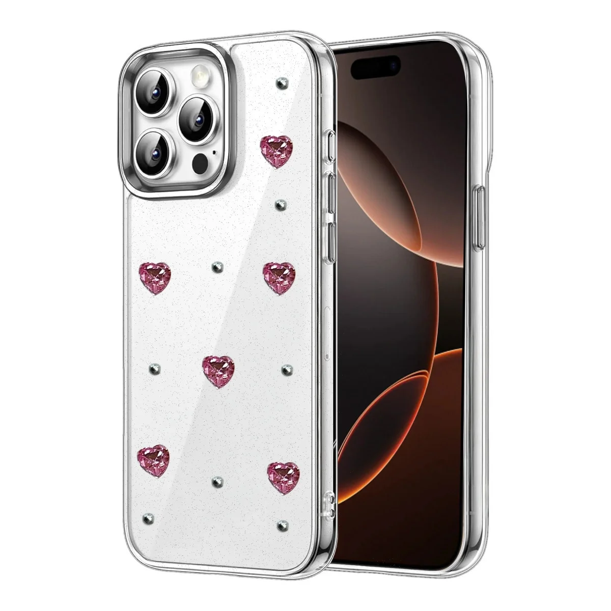 Apple İphone 15 Pro Fiyonk Desenli Kapak - Desen 3 Apple İphone 15 Pro Fiyonk Desenli Kapak - Desen 3
