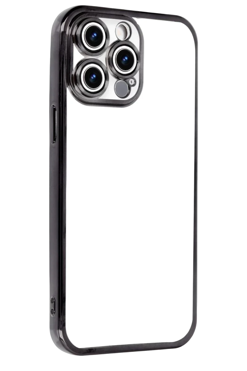 Apple iPhone 15 Pro Max Razer Lensli Silikon - Siyah Apple iPhone 15 Pro Max Razer Lensli Silikon - Siyah