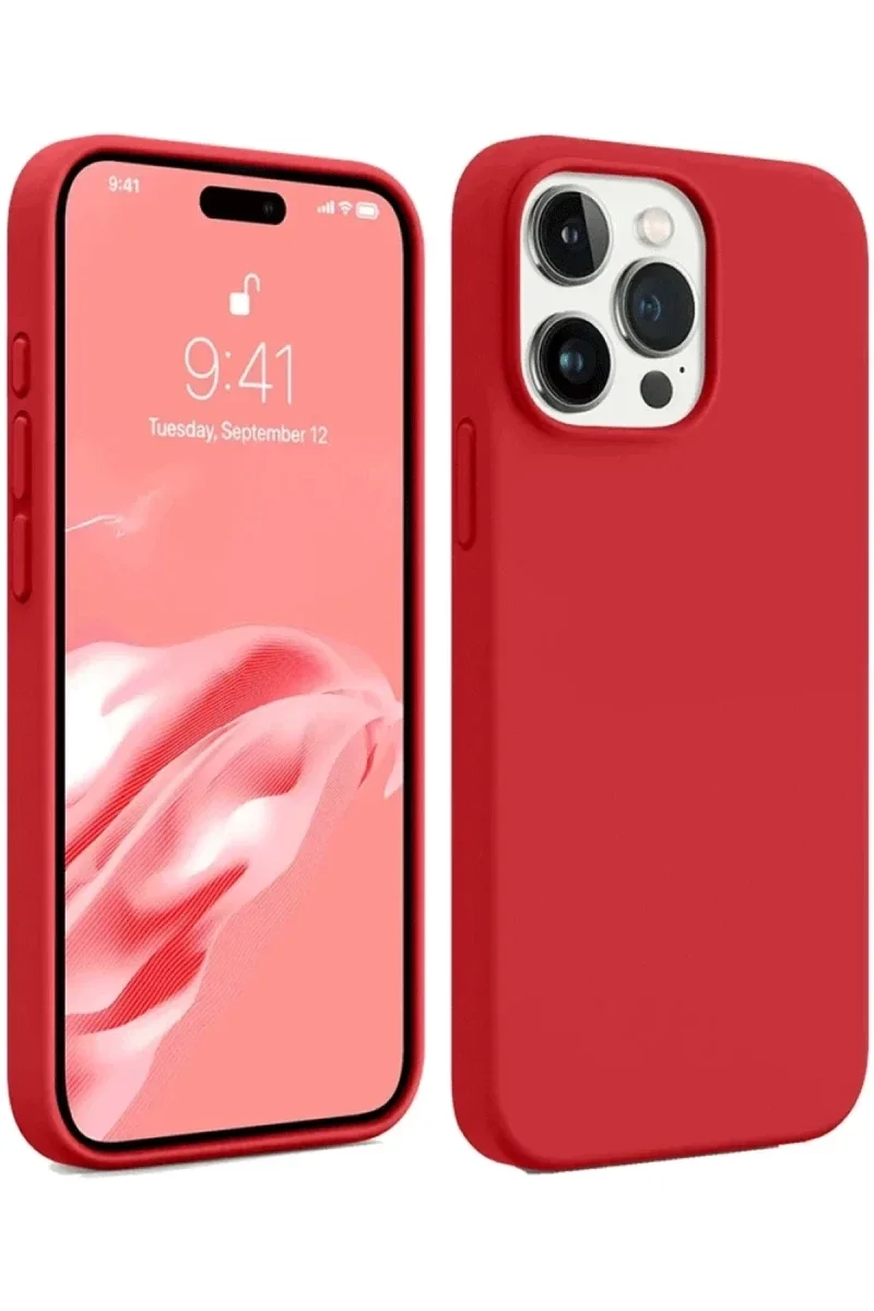 Apple iPhone 15 Pro Kılıf First Silikon - Kırmızı Fiyatı, Yorumları ve Özellikleri