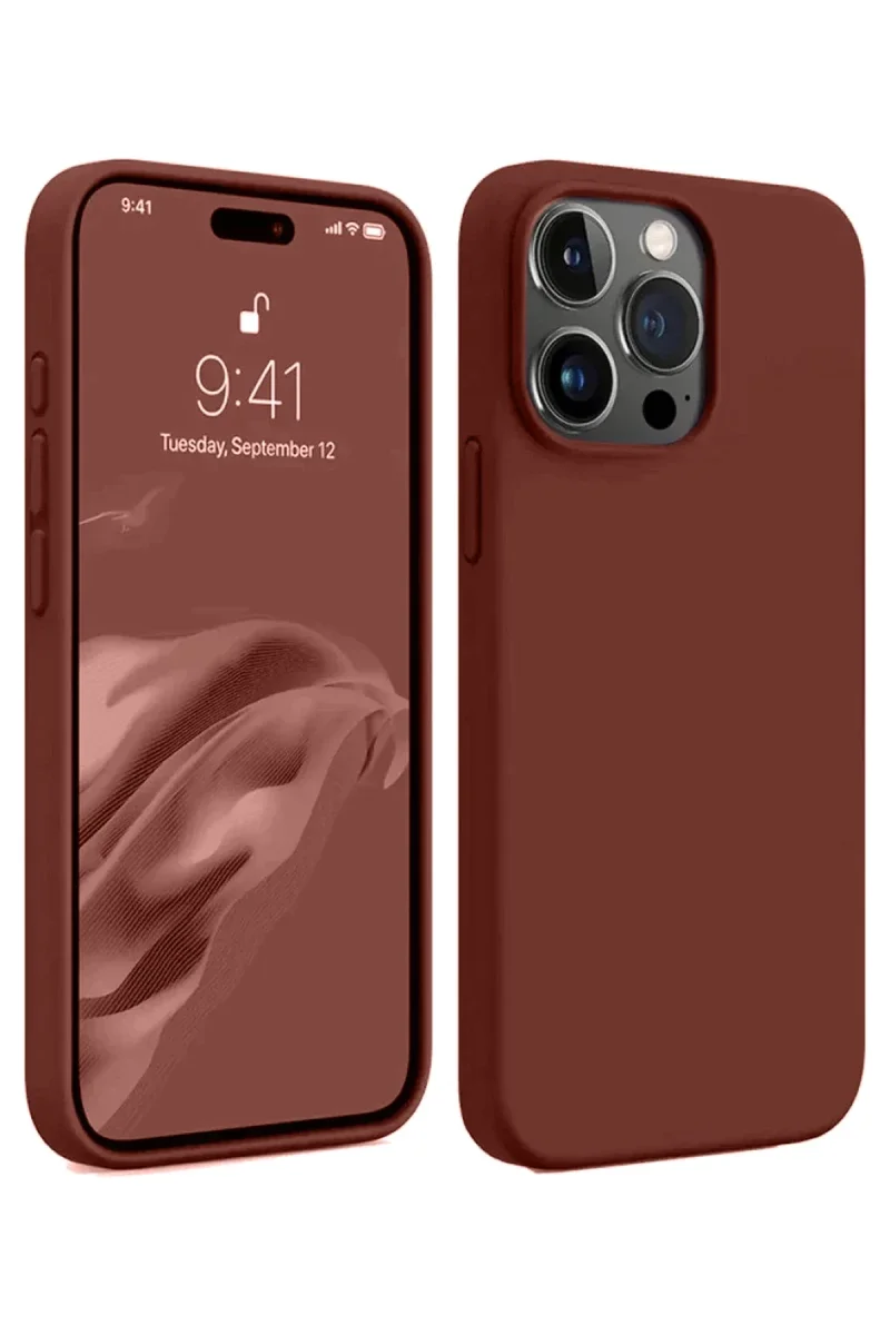 Apple iPhone 15 Pro Max Kılıf First Silikon - Bordo Fiyatı, Yorumları ve Özellikleri