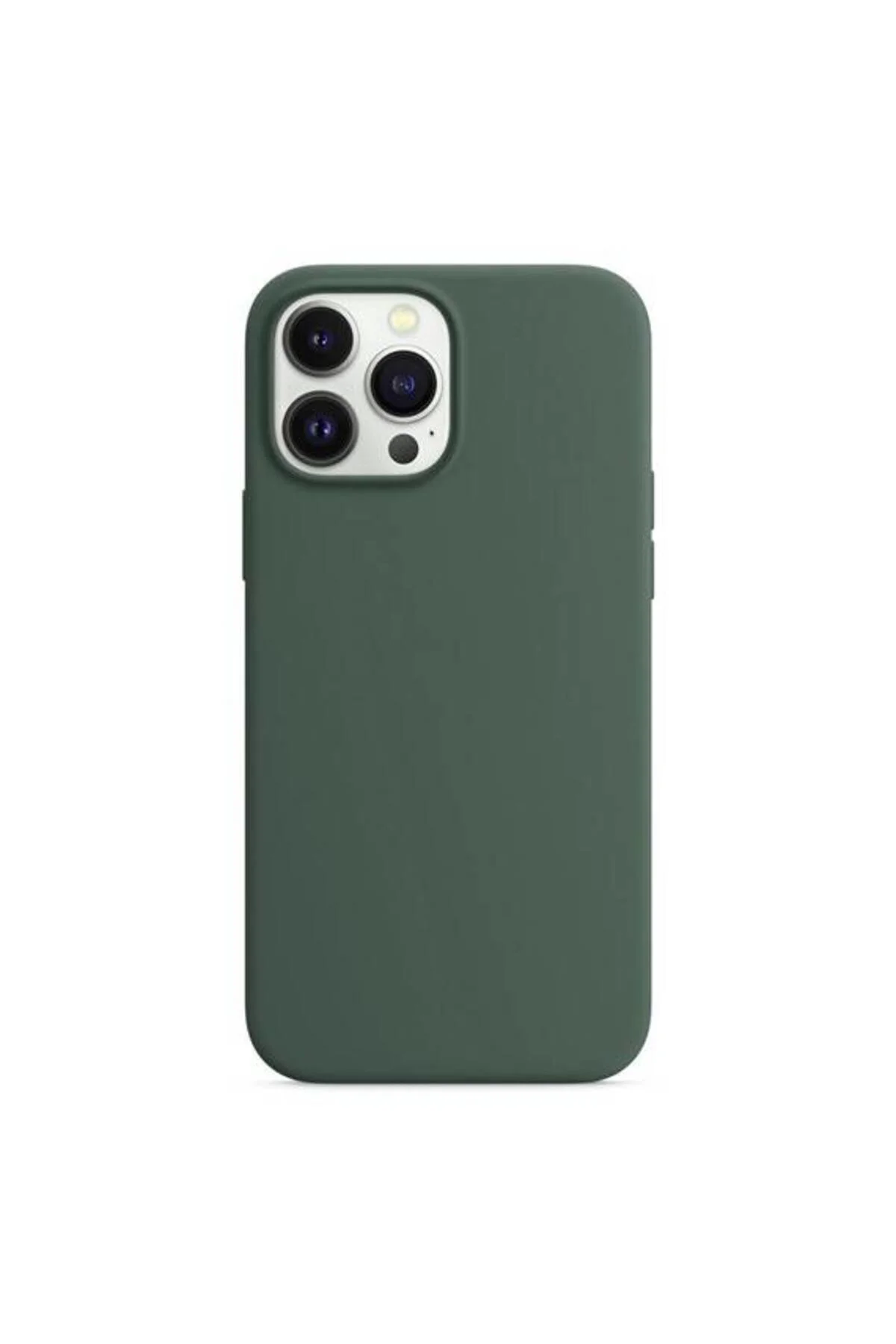 Apple iPhone 15 Pro Max 6.7'' Liquit Lansman Silikon Haki