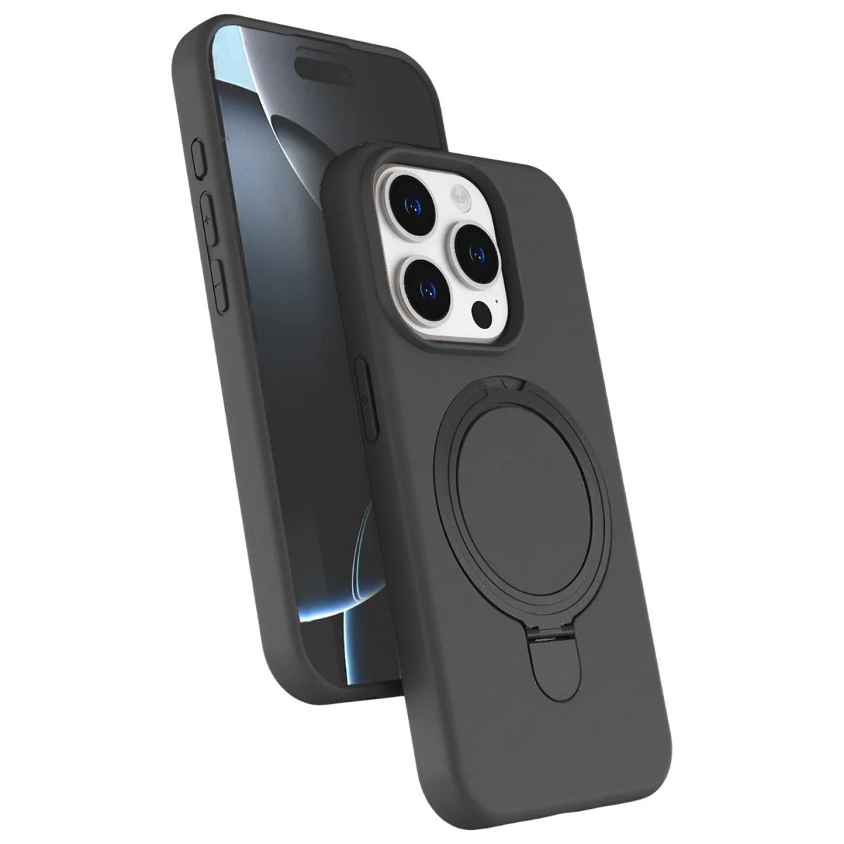 Apple İphone 15 Pro Max Regal Magsafe Standlı Kapak - Titan Gri Fiyatı, Yorumları ve Özellikleri