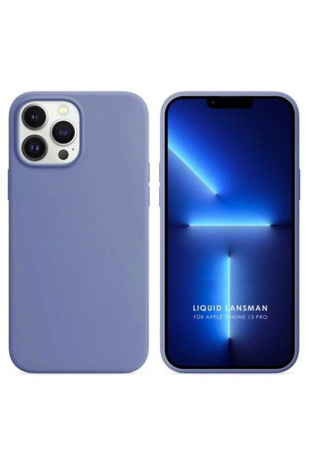 Apple iPhone 15 Pro 6.1'' Liquit Lansman Silikon Uzay Gri