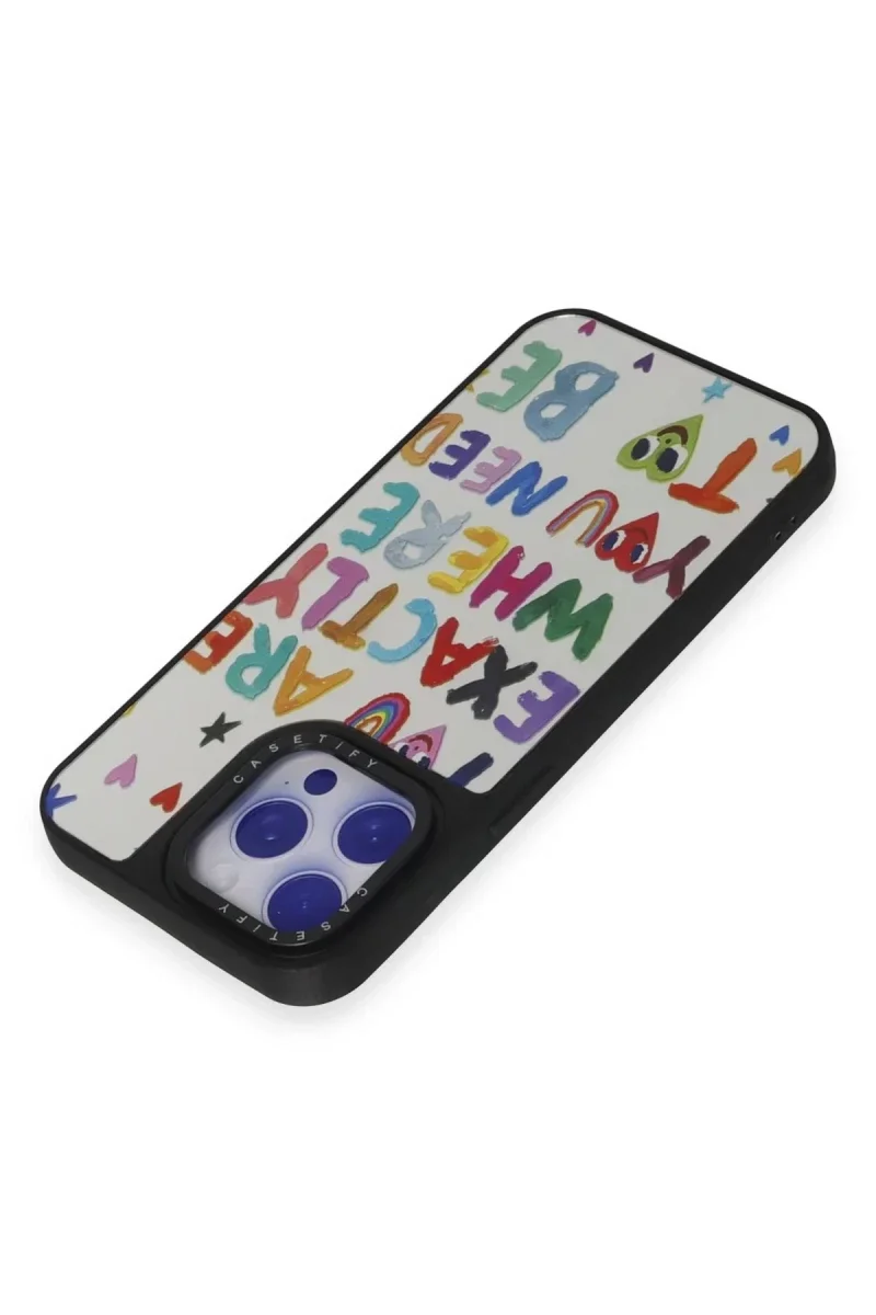 Apple iPhone 15 Pro Max Kılıf Mirror Desenli Kapak - Mirror - 10