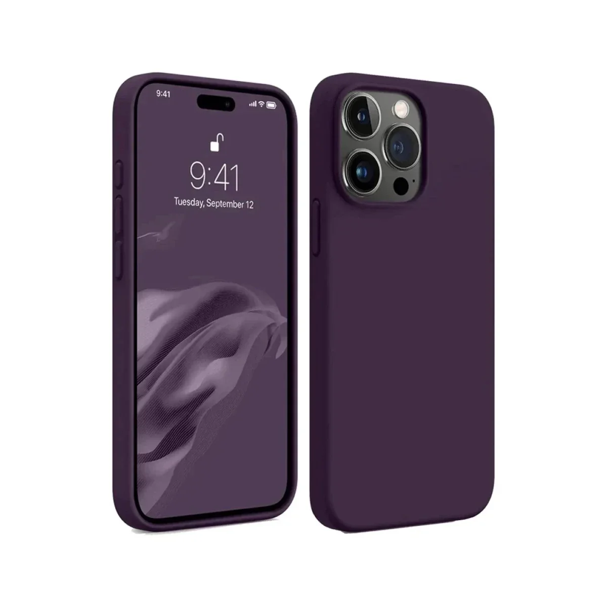 Apple iPhone 15 Pro Max Kılıf First Silikon - Mürdüm Fiyatı, Yorumları ve Özellikleri