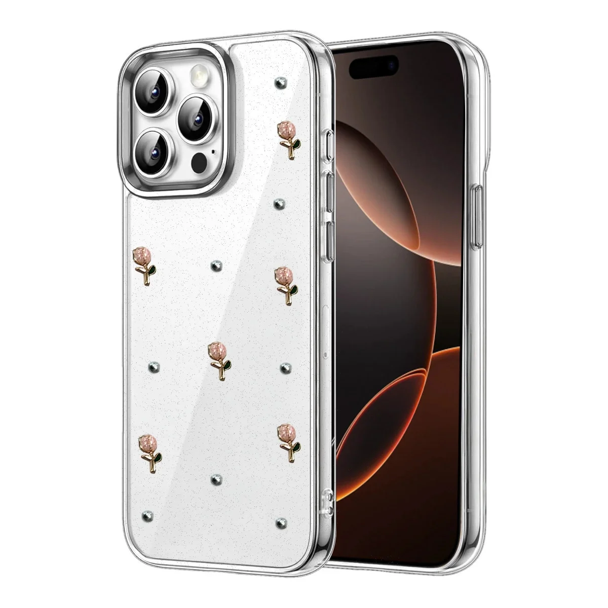 Apple İphone 15 Pro Max Fiyonk Desenli Kapak - Desen 6 Apple İphone 15 Pro Max Fiyonk Desenli Kapak - Desen 6